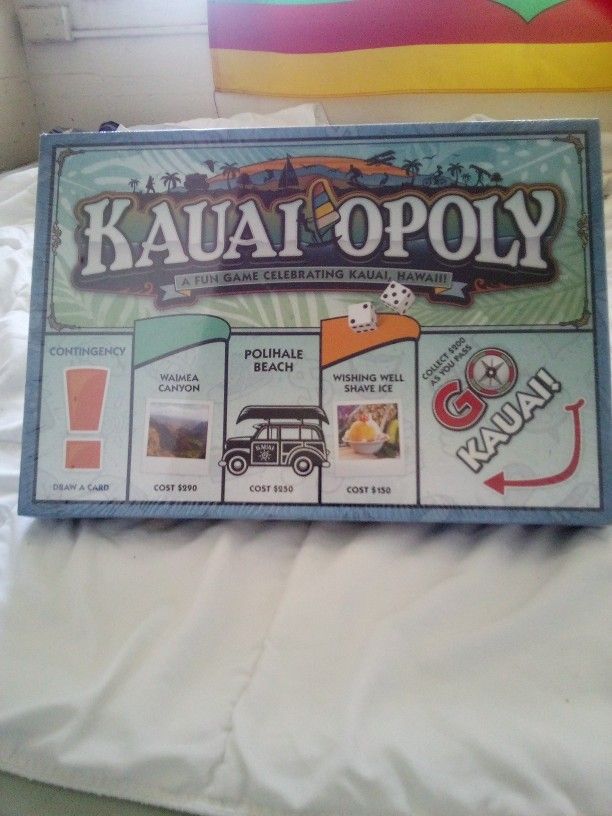 Kauai opoly Game Factory Sealed  $25!!!