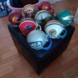 Mini Riddle Football Helmets