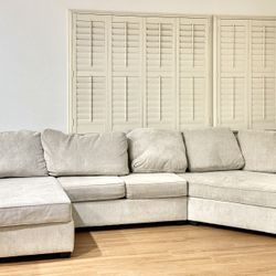 2 Piece  Sectional Couch 