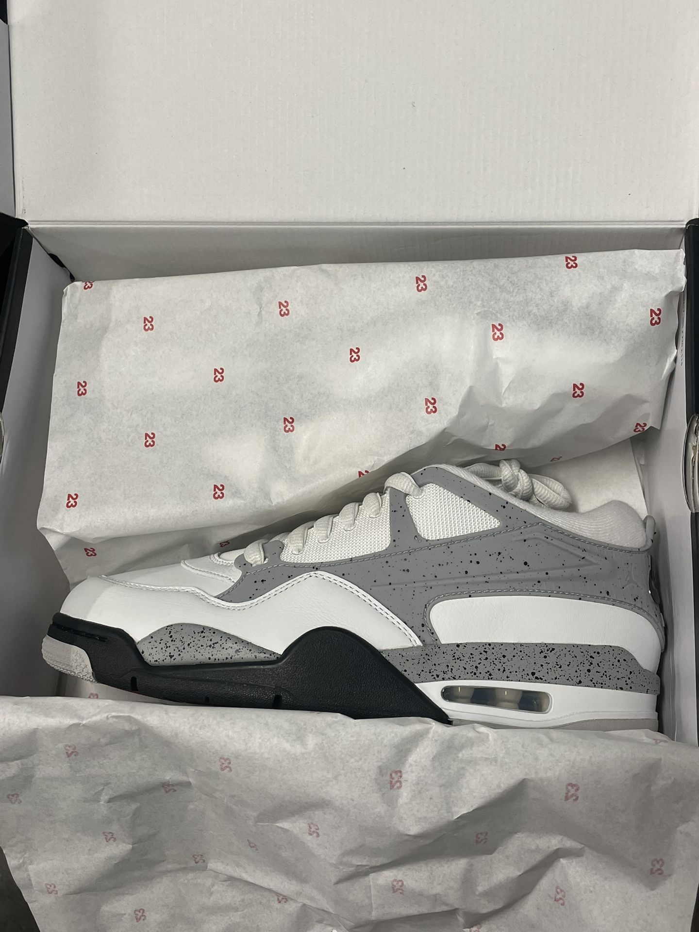 Nike Jordan 4 RM White Cement Size 9M