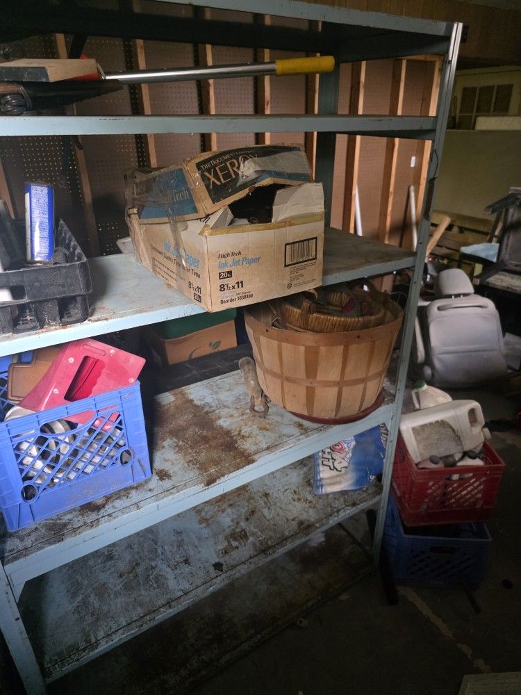 Metal Garage Shelving