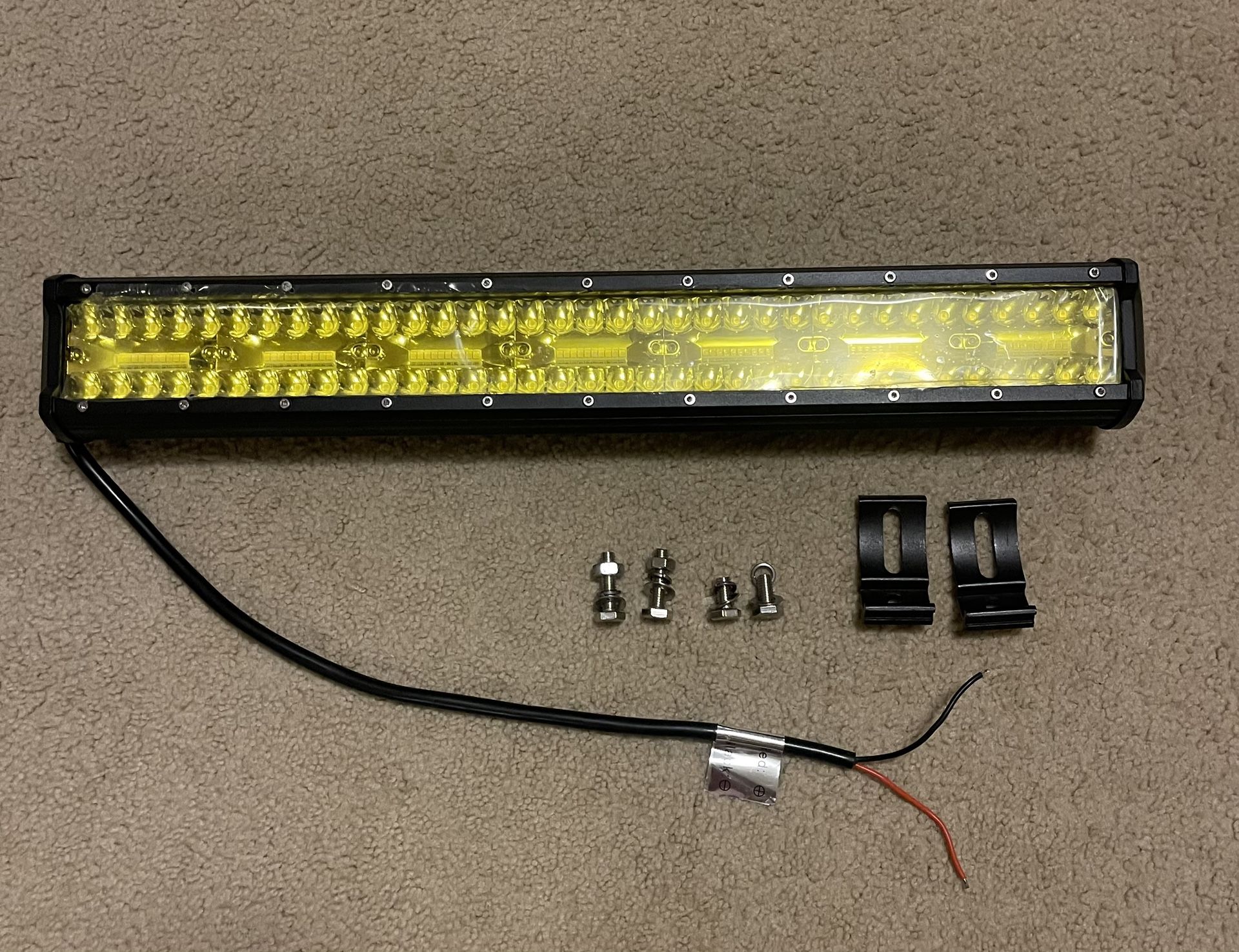 20” LED Amber Light Bar
