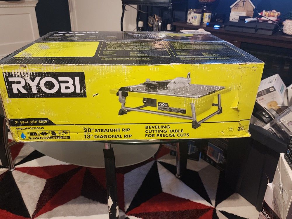 Ryobi Wet Tile Saw