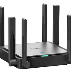 Reyee WiFi 6 Router AX3200 Wireless Internet High Speed Smart Router with 8 Omnidirectional Antennas, Dual Band Gigabit Computer Router Mesh Support f