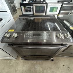 Used electric slide in stove