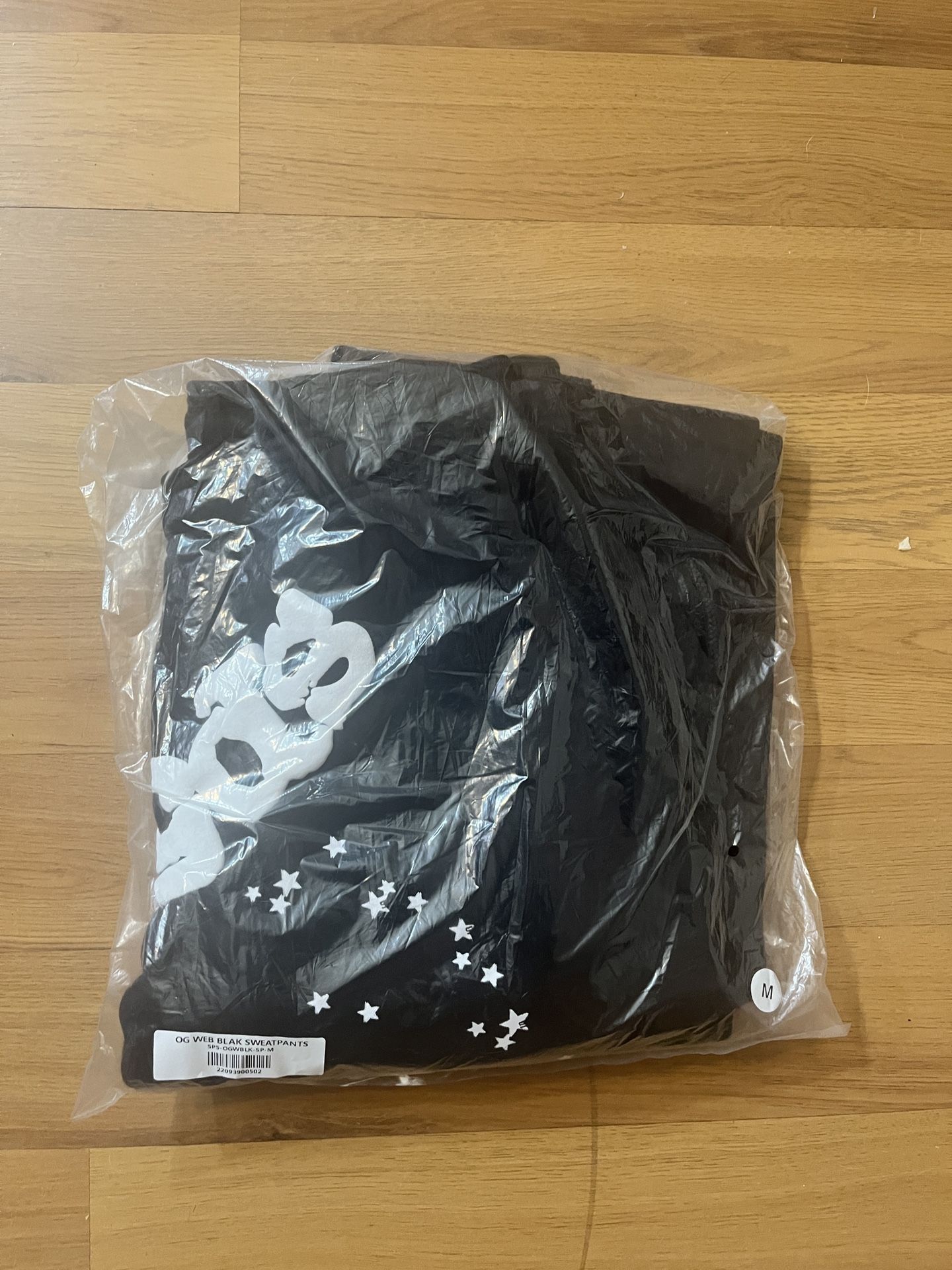 Sp5der Sweatpants OG Web Black