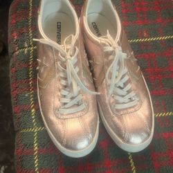 converse gold color sz 11
