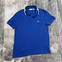 Lacoste Regular Fit Polo Shirt Size Medium