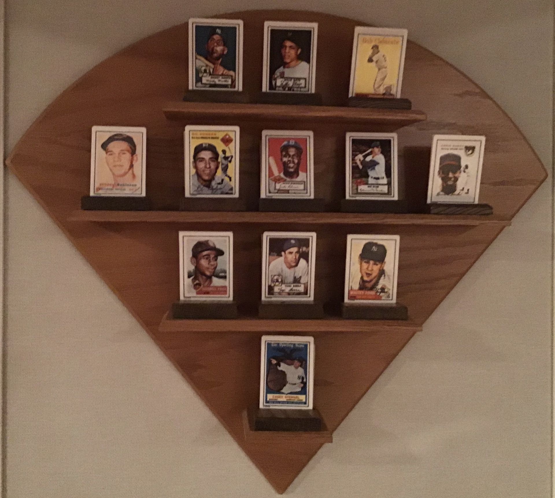Porcelain Baseball Card Collection