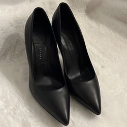Leather THEORY Black Heels