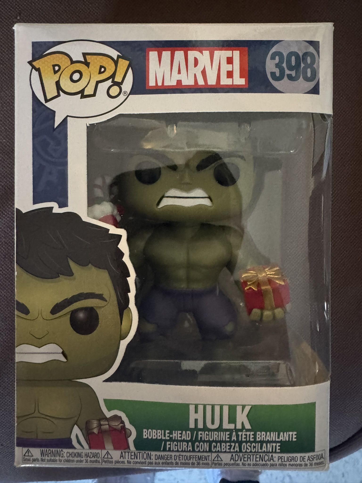 Funko Pop Hulk (Christmas edition)