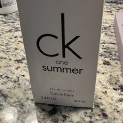 Calvin Klein One Summer Eau De Toilette 3.4 Oz