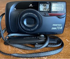 Pentax Zoom70-R Auto Focus 35mm Film Compact Camera w/ 70mm Tele-Macro Zoom Lens
