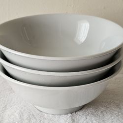 Ceramic 3-pc Large Bowls