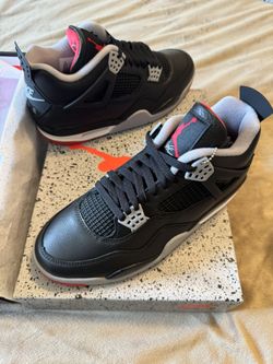 Nike Air Jordan Bred 4 Reimagined Size 9.5