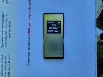 Sony SBP-64C SxS Memory Card
