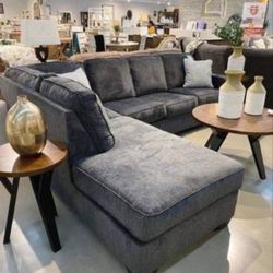 Ashley| Altari Slate Small Sectional Couch ⚫️ Brand New ✅ Fastest Delivery 🚚 