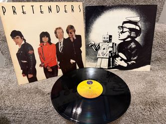 Original 1980 “Pretenders” Self Titled Vinyl Record Album