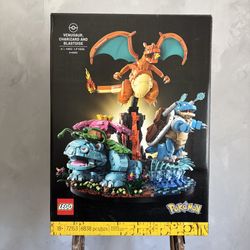 [UNDER RETAIL] Lego — Venusaur, Charizard and Blastoise #72153