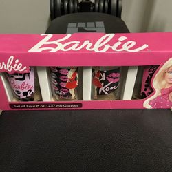 Barbie Glassware 