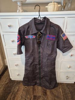 Womens "Top Gun" Halloween Costume