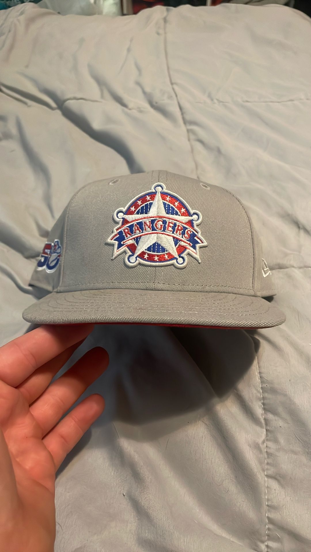 New Era Hat Club Rangers hat 7 3/8