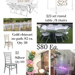 Lots Of Party Items - Located In Hanford 