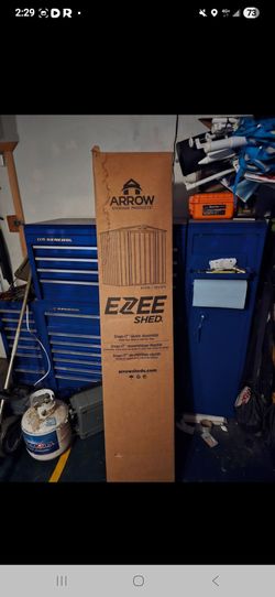 Arrow Ezzee Shed 6x5 ft Storage Shed Kit