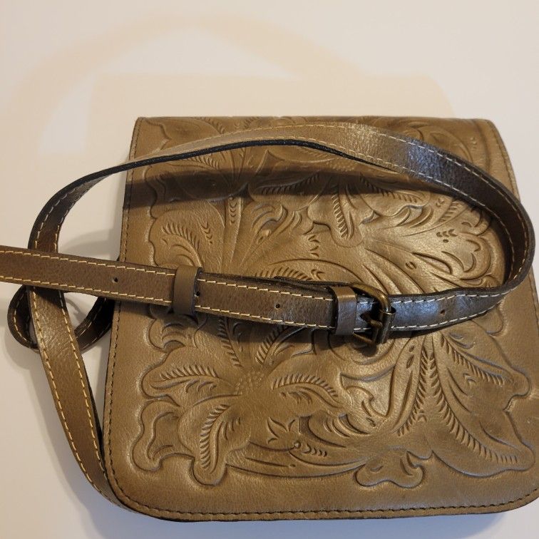 Patricia Nash Leather Granada Olive Green