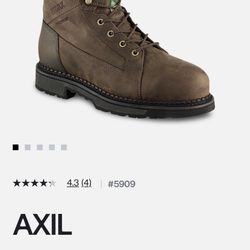 Worx AXIL Work Boots By Red Wing