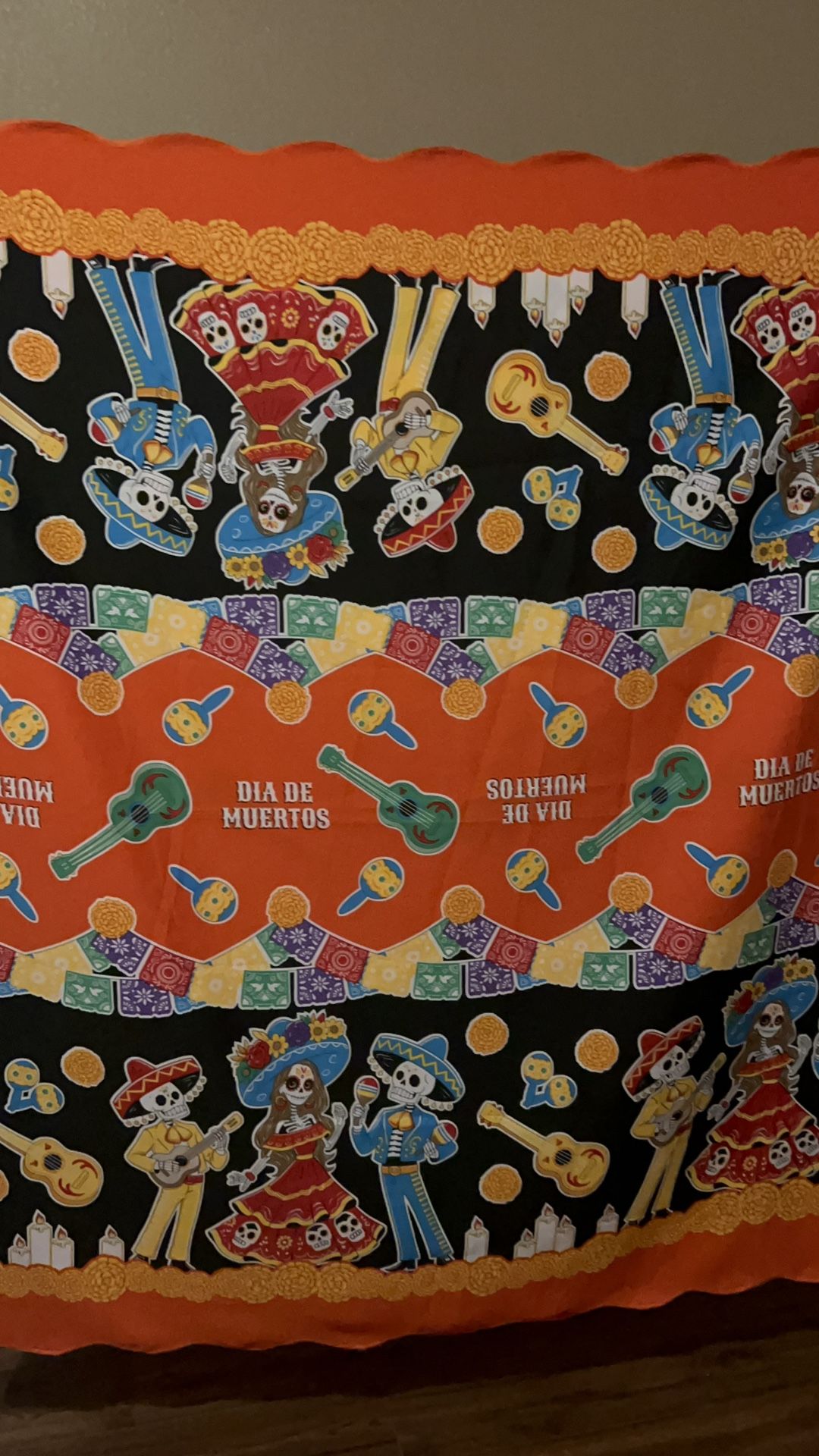 Hermoso  Mantel  Para La Ofrenda 