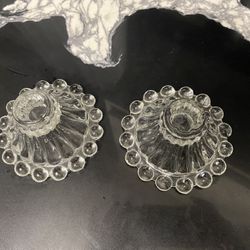 Pair of Vintage Candlestick Holders