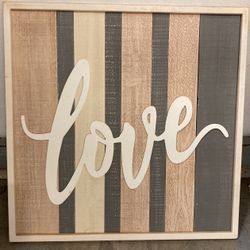 Love Sign Home Decor