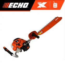 ECHO 28 in. Single Sided Reciprocating Blade 21.2 cc Gas 2-Stroke X Series Pro Grade Hedge Trimmer with Debris Shield Scoop=Q2-164
