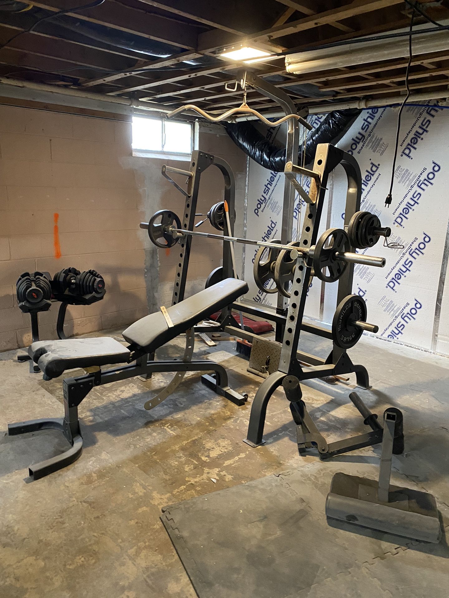 Weider Club 500 Weight Bench Set