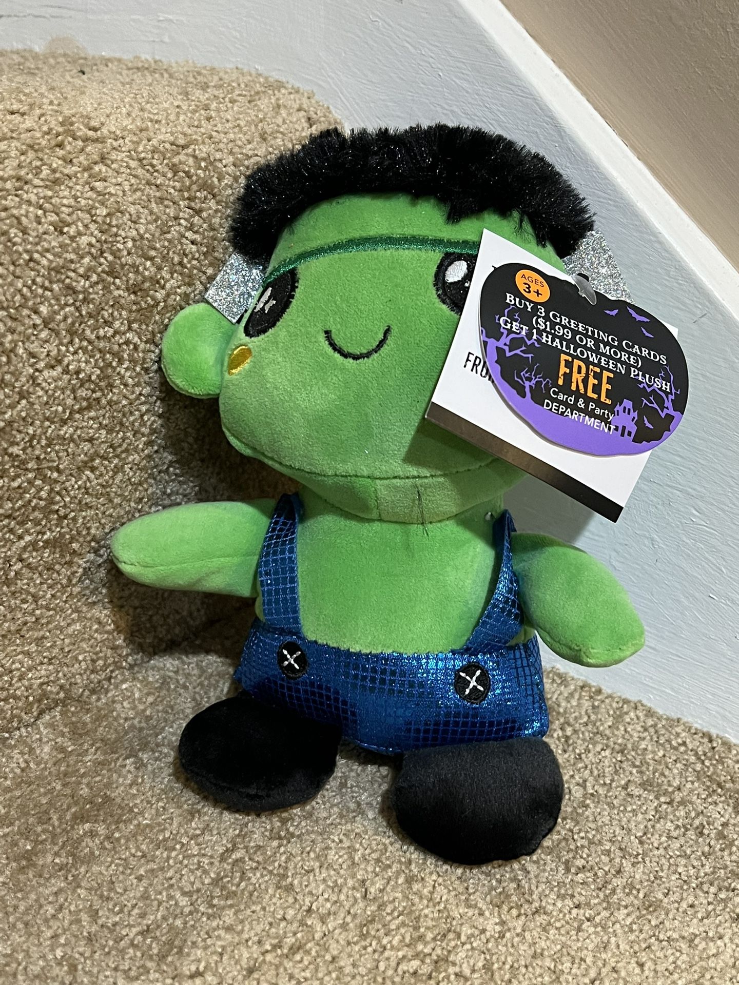 Halloween 8” plush Frankenstein American Greetings