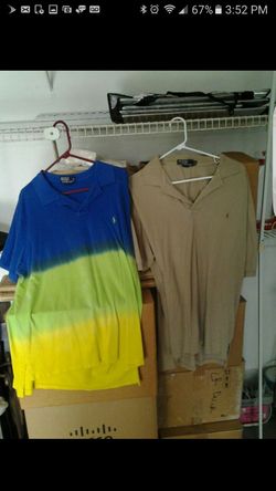 4 Ralph Lauren Polo XL shirts