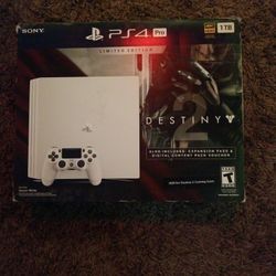 Ps4 Pro Limited Destiny Edition 