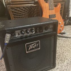 Dean Bass Guitar And Amp