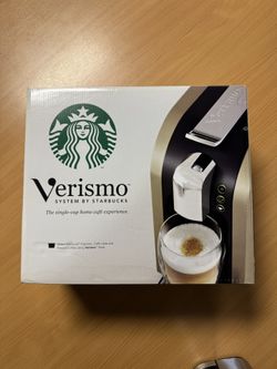 Verismo System By Starbucks Coffee Latte Espresso Maker