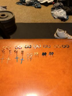 All Stainless Steel Earrings 