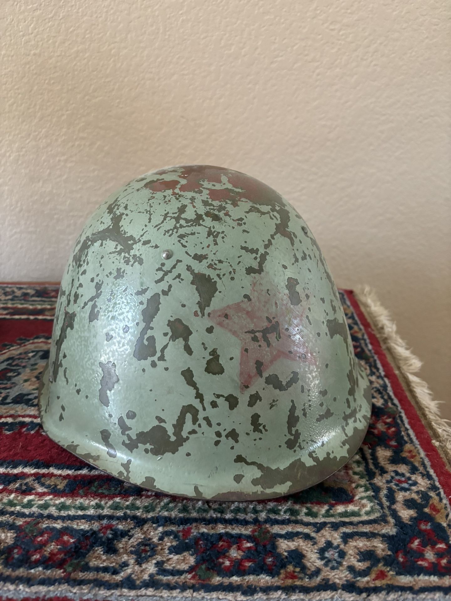 WWII USSR Soviet Helmet SsH 40 1949