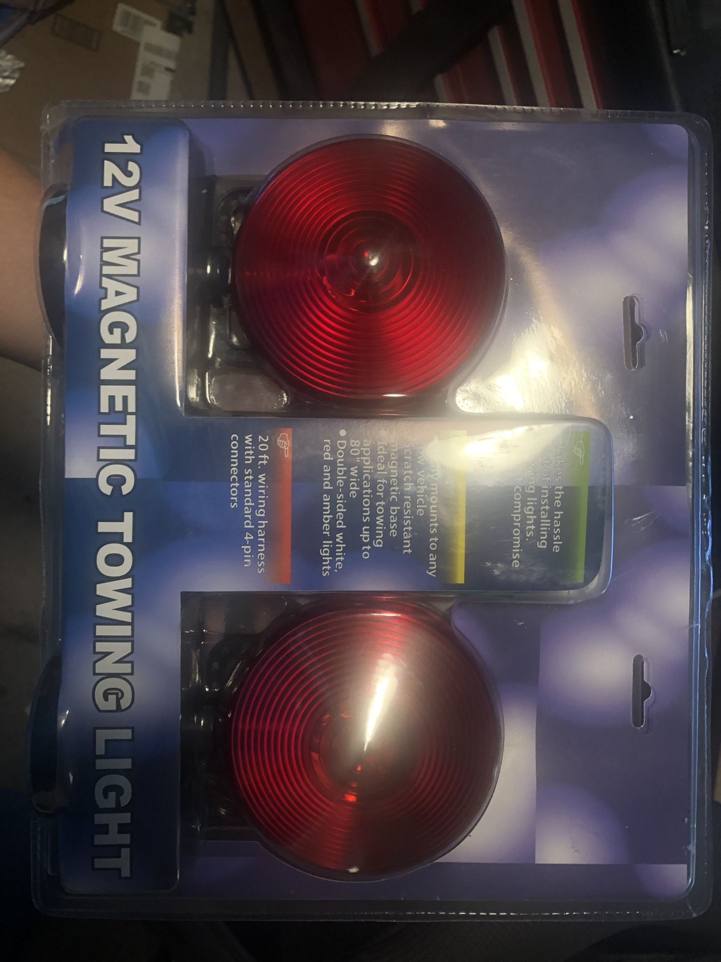 Magnetic Tow Lights