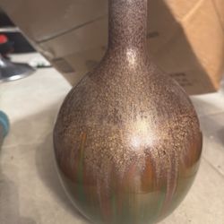 Handcrafted Pottery Vase – Earth Tones – $20 – Wesley Chapel