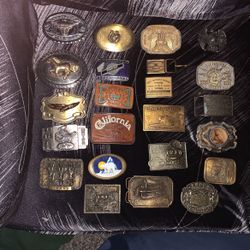 Belt Buckles Perfect Condition 