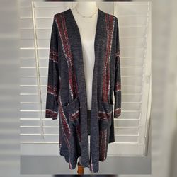 LULAROE • “Caroline” Open Front Cardigan  (XL/fits14-18)
