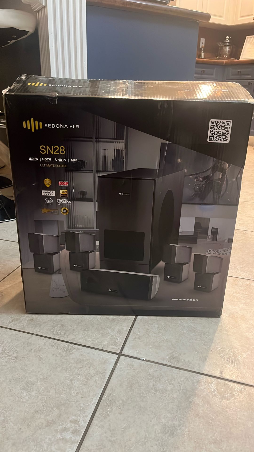 Black Sedona Hi-Fi (Ultimate Escape) Surround Sound Set