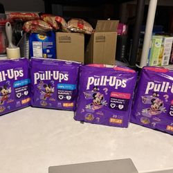 Pull-Ups Size 3T-4T, $6 Each