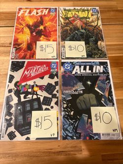 Absolute Comics! All In! Batman! Martian Manhunter! Flash!