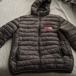 Grey and red none2somee puffer